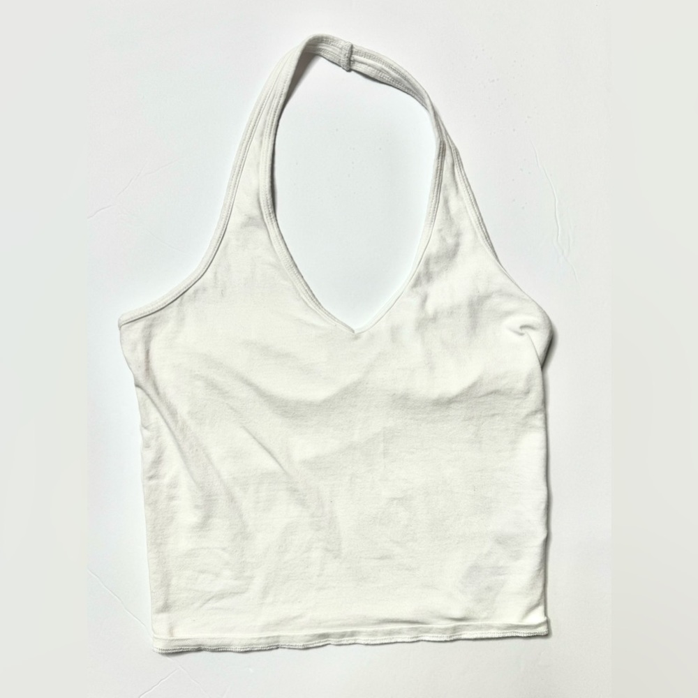 Small Hollister Halter White Top